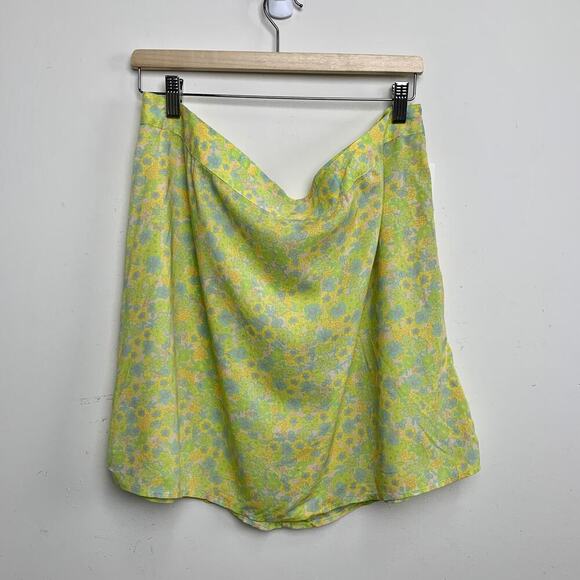 NEW Abound floral Skirt Green Size 1X - Picture 2 of 7